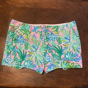 Lilly Pulitzer Callahan Shorts - ‘Coconut Row’ Size 14